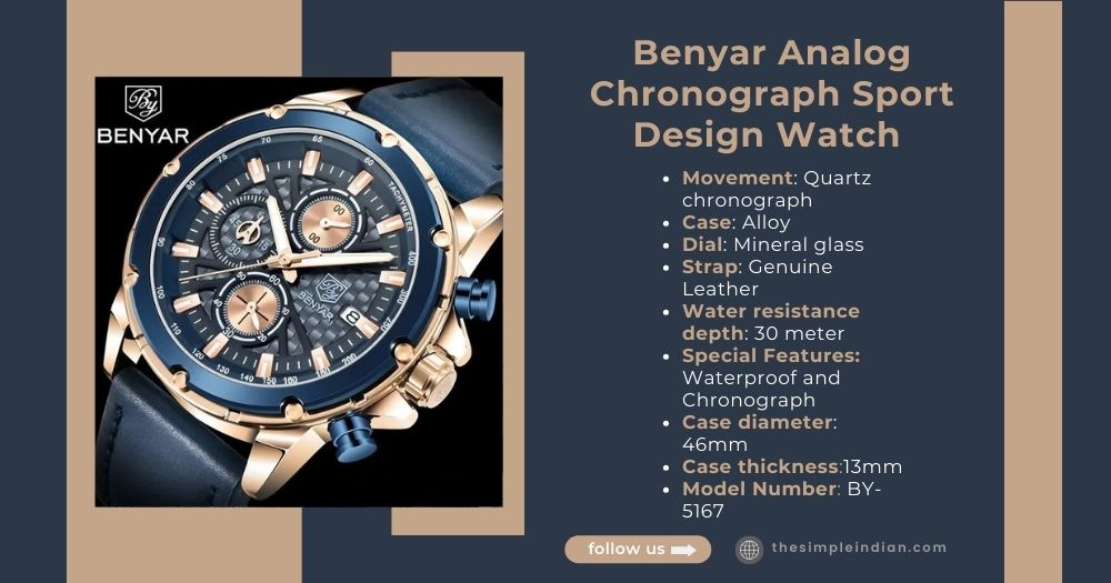 BENYAR Quartz Movement