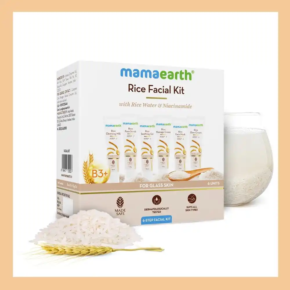 Mamaearth Rice Facial Kit