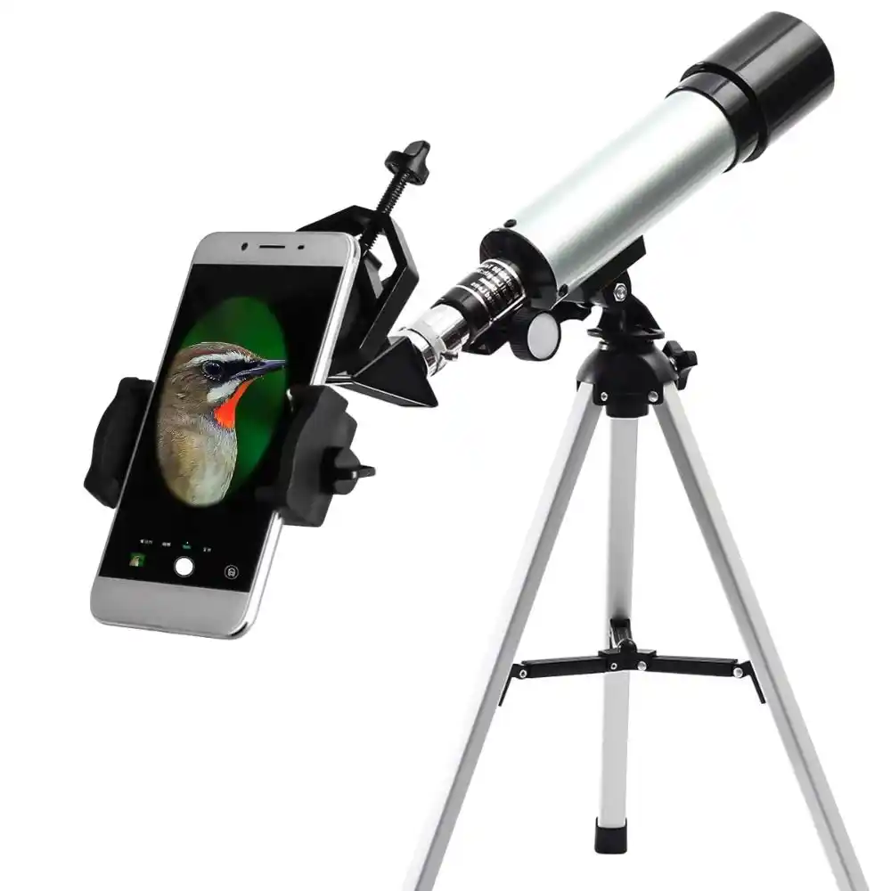 telescope is use to see earth's moon