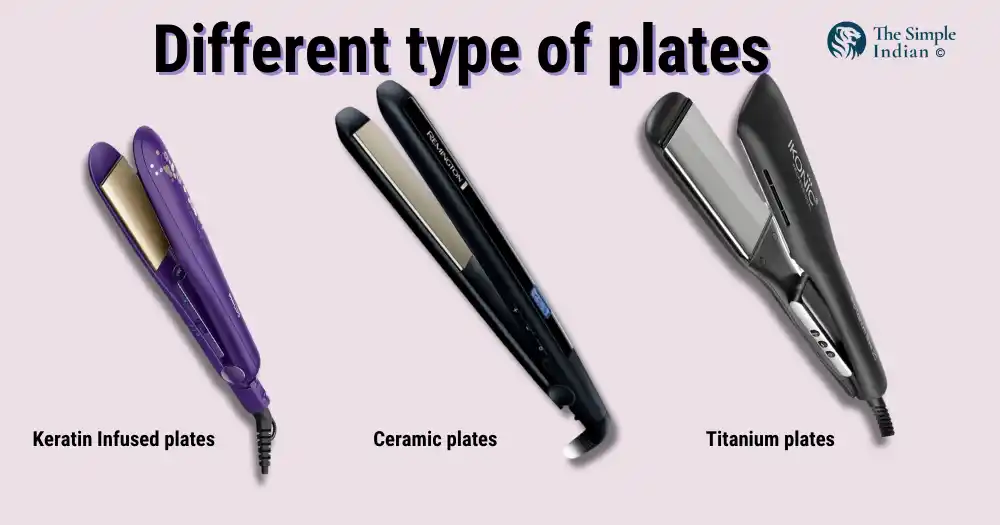 Different types of hair straightener
