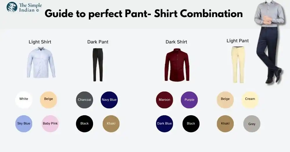  guide for the perfect pant-shirt combination