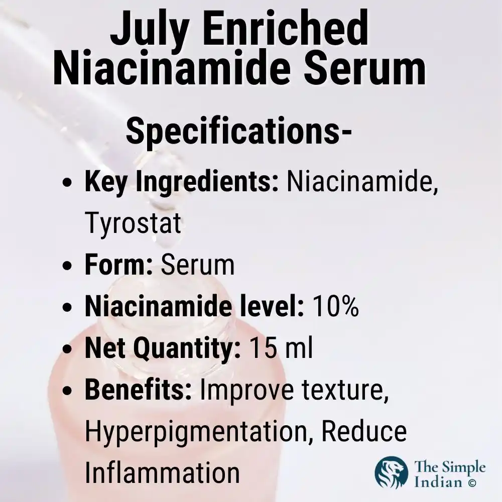 July Enriched Niacinamide Serum