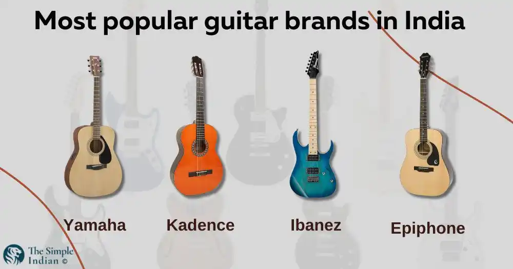 Mosty popular guitar brand