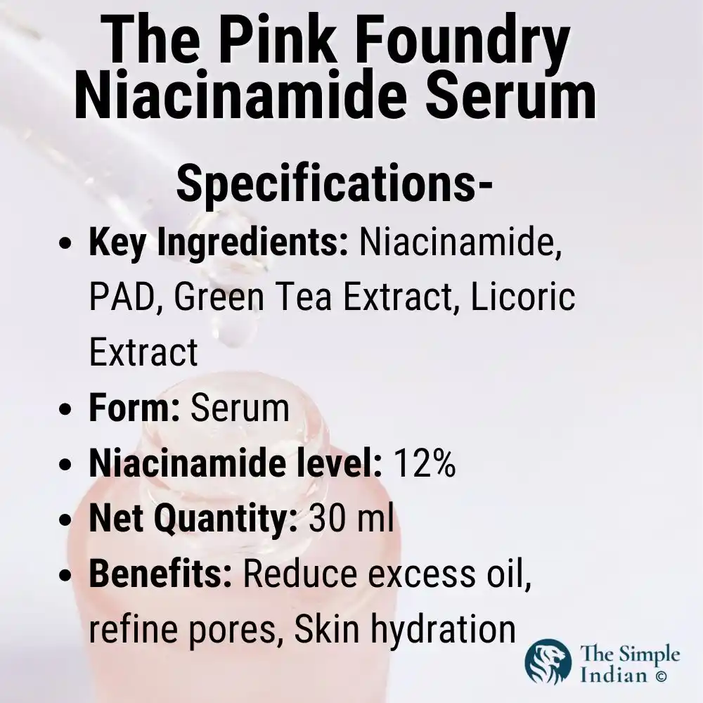 The Pink Foundry Niacinamide Serum