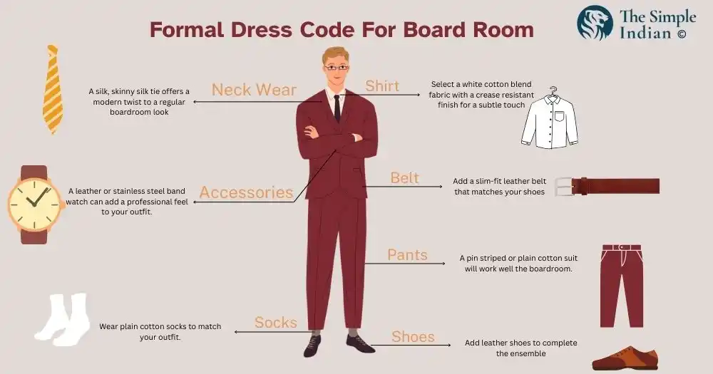  formal dress code for the boardroom