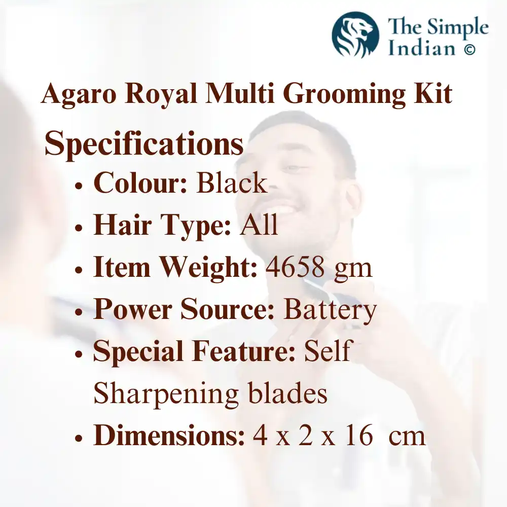Agaro Royal Multi Grooming Kit