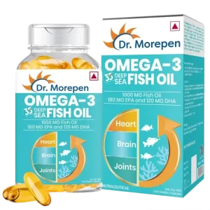 Dr. Morepen Omega 3 Capsules: Best Fish Oil Capsules in India