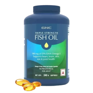 GNC Fish Oil Omega 3 Capsules: Best Fish Oil Capsules in India