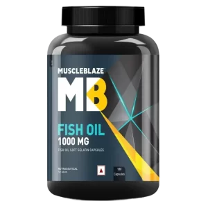 MuscleBlaze Omega 3 Capsule: Best Fish Oil Capsules in India