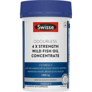 Swisse Ultiboost Omega 3 Capsules: Best Fish Oil Capsules in India