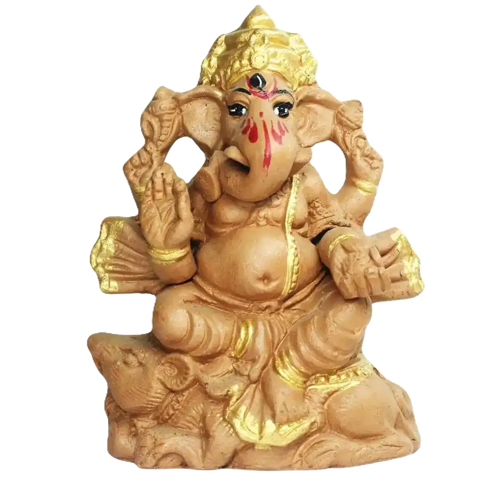 Unique New Style Ganesh Murti: Craftlipi Little Ganesh Murti