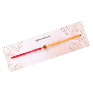 Flower Aura Mauli Rakhi | Beautiful Rakhi for Brother