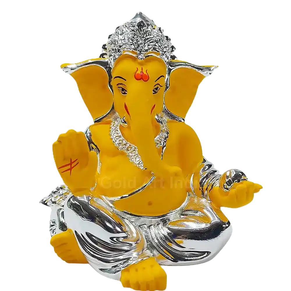 Unique New Style Ganesh Murti: Terracotta Ganesh Murti